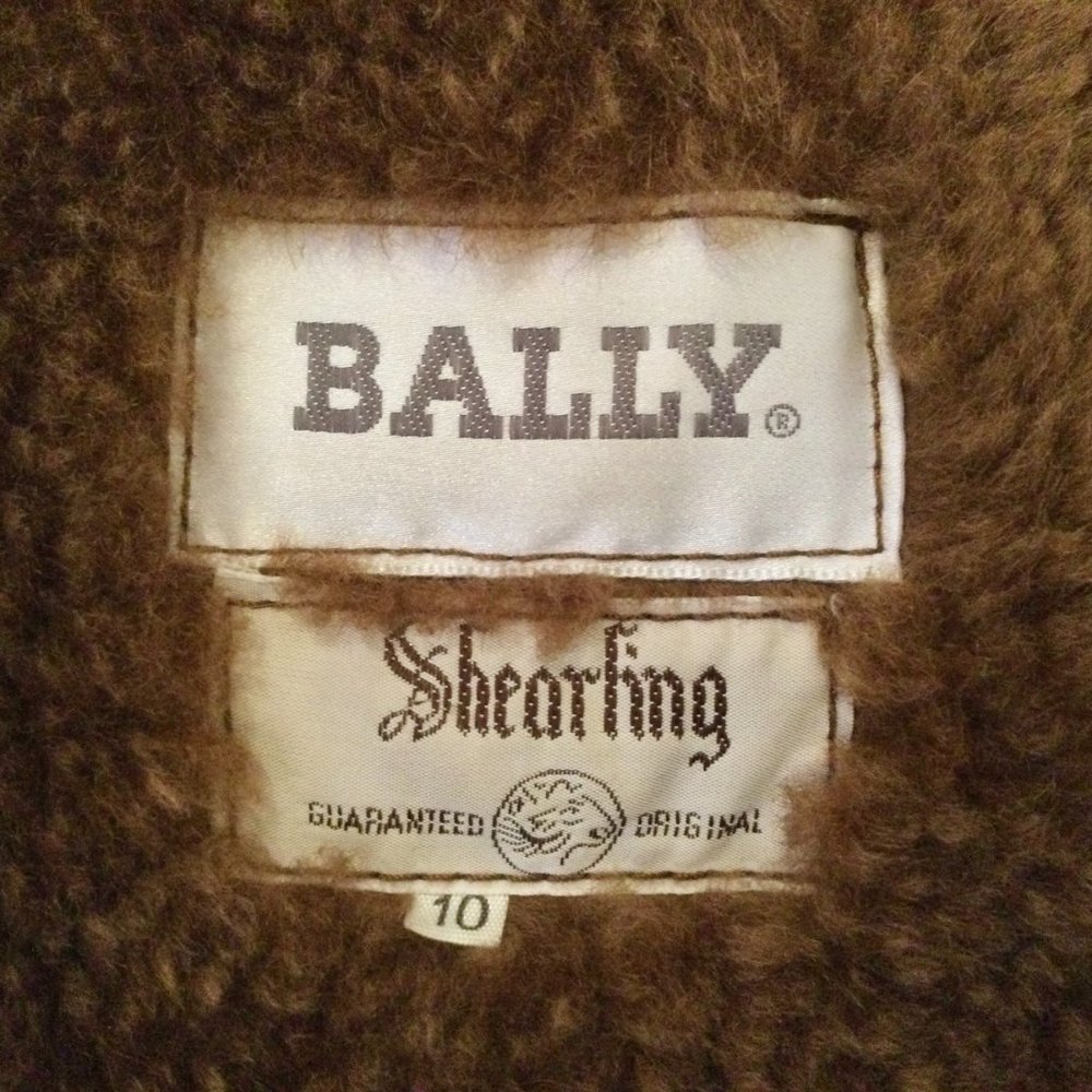 BALLY Ladies Shearling Jacket - Great Condition - Picture 7 of 9